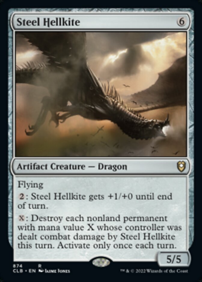 Steel Hellkite [Commander Legends: Battle for Baldur's Gate] | Gaming Infinity