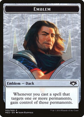 Emblem - Dack Fayden [Mythic Edition Tokens] | Gaming Infinity