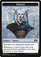 Emblem - Tamiyo, the Moon Sage [Mythic Edition Tokens] | Gaming Infinity