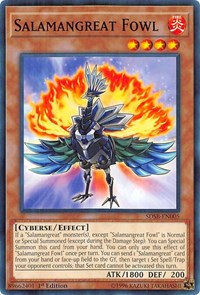 Salamangreat Fowl [Structure Deck: Soulburner] [SDSB-EN005] | Gaming Infinity