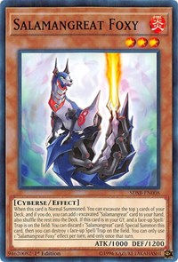 Salamangreat Foxy [Structure Deck: Soulburner] [SDSB-EN008] | Gaming Infinity