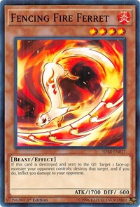 Fencing Fire Ferret [Structure Deck: Soulburner] [SDSB-EN017] | Gaming Infinity