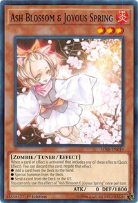 Ash Blossom & Joyous Spring [Structure Deck: Soulburner] [SDSB-EN019] | Gaming Infinity