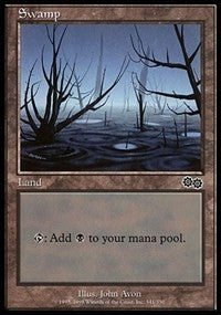 Swamp (341) [Urza's Saga] | Gaming Infinity