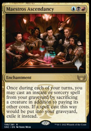 Maestros Ascendancy (Promo Pack) [Streets of New Capenna Promos] | Gaming Infinity