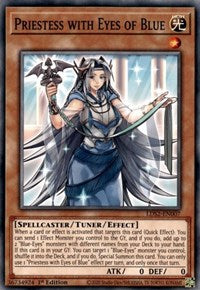 Priestess with Eyes of Blue [LDS2-EN007] Common | Gaming Infinity