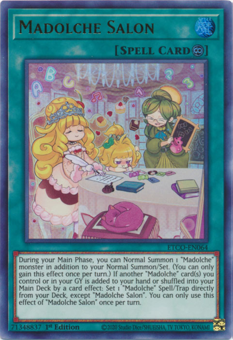 Madolche Salon [ETCO-EN064] Ultra Rare | Gaming Infinity