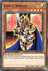King's Knight [Speed Duel: Arena of Lost Souls] [SBLS-EN005] | Gaming Infinity