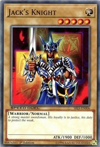 Jack's Knight [Speed Duel: Arena of Lost Souls] [SBLS-EN006] | Gaming Infinity
