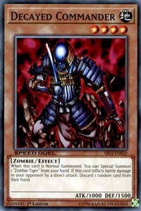 Decayed Commander [Speed Duel: Arena of Lost Souls] [SBLS-EN032] | Gaming Infinity