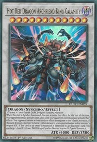 Hot Red Dragon Archfiend King Calamity [Duel Power] [DUPO-EN059] | Gaming Infinity