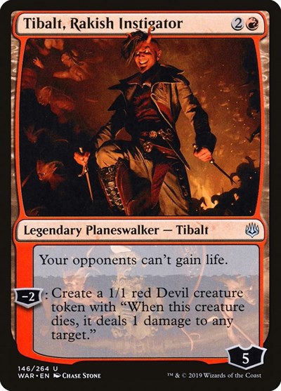 Tibalt, Rakish Instigator [War of the Spark] | Gaming Infinity