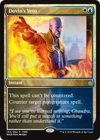 Dovin's Veto [War of the Spark Promos] | Gaming Infinity