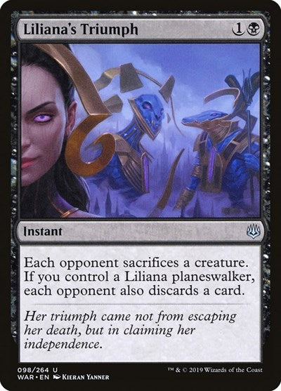 Liliana's Triumph [War of the Spark] | Gaming Infinity