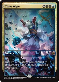 Time Wipe [War of the Spark Promos] | Gaming Infinity