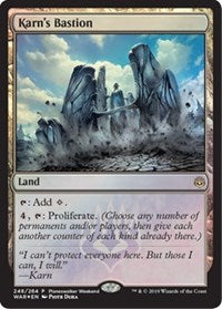 Karn's Bastion [War of the Spark Promos] | Gaming Infinity