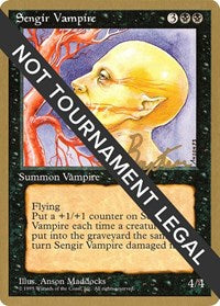 Sengir Vampire - 1996 George Baxter (4ED) [Pro Tour Collector Set] | Gaming Infinity