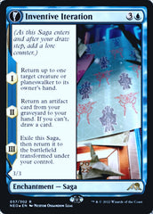 Inventive Iteration // Living Breakthrough [Kamigawa: Neon Dynasty Prerelease Promos] | Gaming Infinity