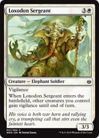 Loxodon Sergeant [War of the Spark] | Gaming Infinity