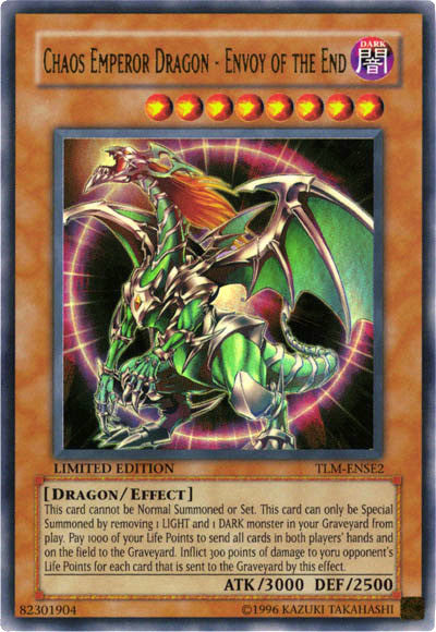 Chaos Emperor Dragon - Envoy of the End [TLM-ENSE2] Ultra Rare | Gaming Infinity