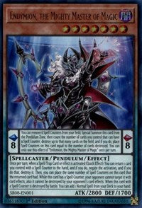Endymion, the Mighty Master of Magic [Structure Deck: Order of the Spellcasters] [SR08-EN001] | Gaming Infinity