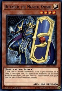 Defender, the Magical Knight [Structure Deck: Order of the Spellcasters] [SR08-EN007] | Gaming Infinity