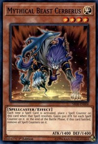 Mythical Beast Cerberus [Structure Deck: Order of the Spellcasters] [SR08-EN008] | Gaming Infinity