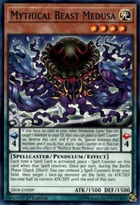 Mythical Beast Medusa [Structure Deck: Order of the Spellcasters] [SR08-EN009] | Gaming Infinity