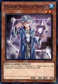 Spellbook Magician of Prophecy [Structure Deck: Order of the Spellcasters] [SR08-EN018] | Gaming Infinity