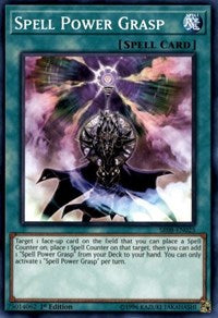 Spell Power Grasp [Structure Deck: Order of the Spellcasters] [SR08-EN025] | Gaming Infinity