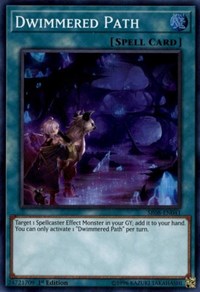 Dwimmered Path [Structure Deck: Order of the Spellcasters] [SR08-EN041] | Gaming Infinity