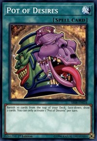 Pot of Desires [Structure Deck: Order of the Spellcasters] [SR08-EN034] | Gaming Infinity