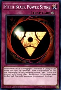 Pitch-Black Power Stone [Structure Deck: Order of the Spellcasters] [SR08-EN036] | Gaming Infinity