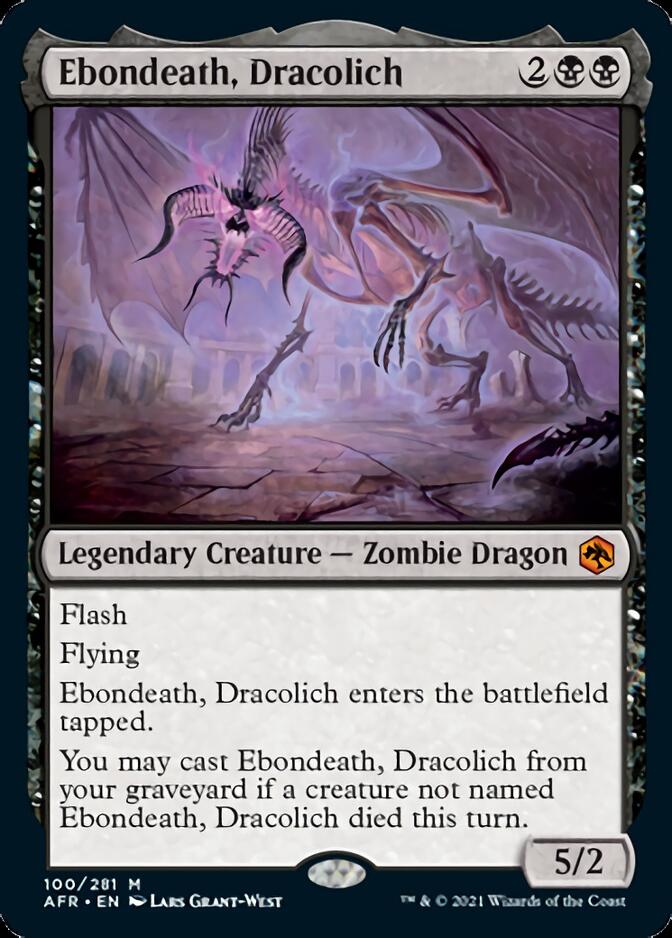 Ebondeath, Dracolich [Dungeons & Dragons: Adventures in the Forgotten Realms] | Gaming Infinity