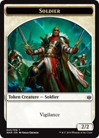 Soldier Token [War of the Spark Tokens] | Gaming Infinity