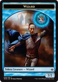 Wizard Token [War of the Spark Tokens] | Gaming Infinity