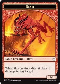 Devil Token [War of the Spark Tokens] | Gaming Infinity