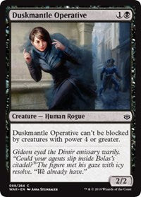 Duskmantle Operative [War of the Spark] | Gaming Infinity