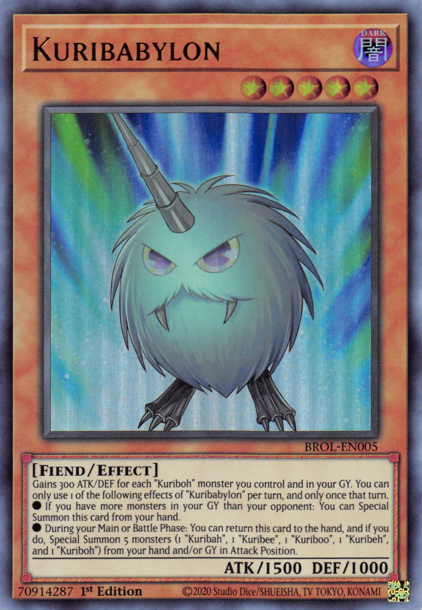 Kuribabylon [BROL-EN005] Ultra Rare | Gaming Infinity