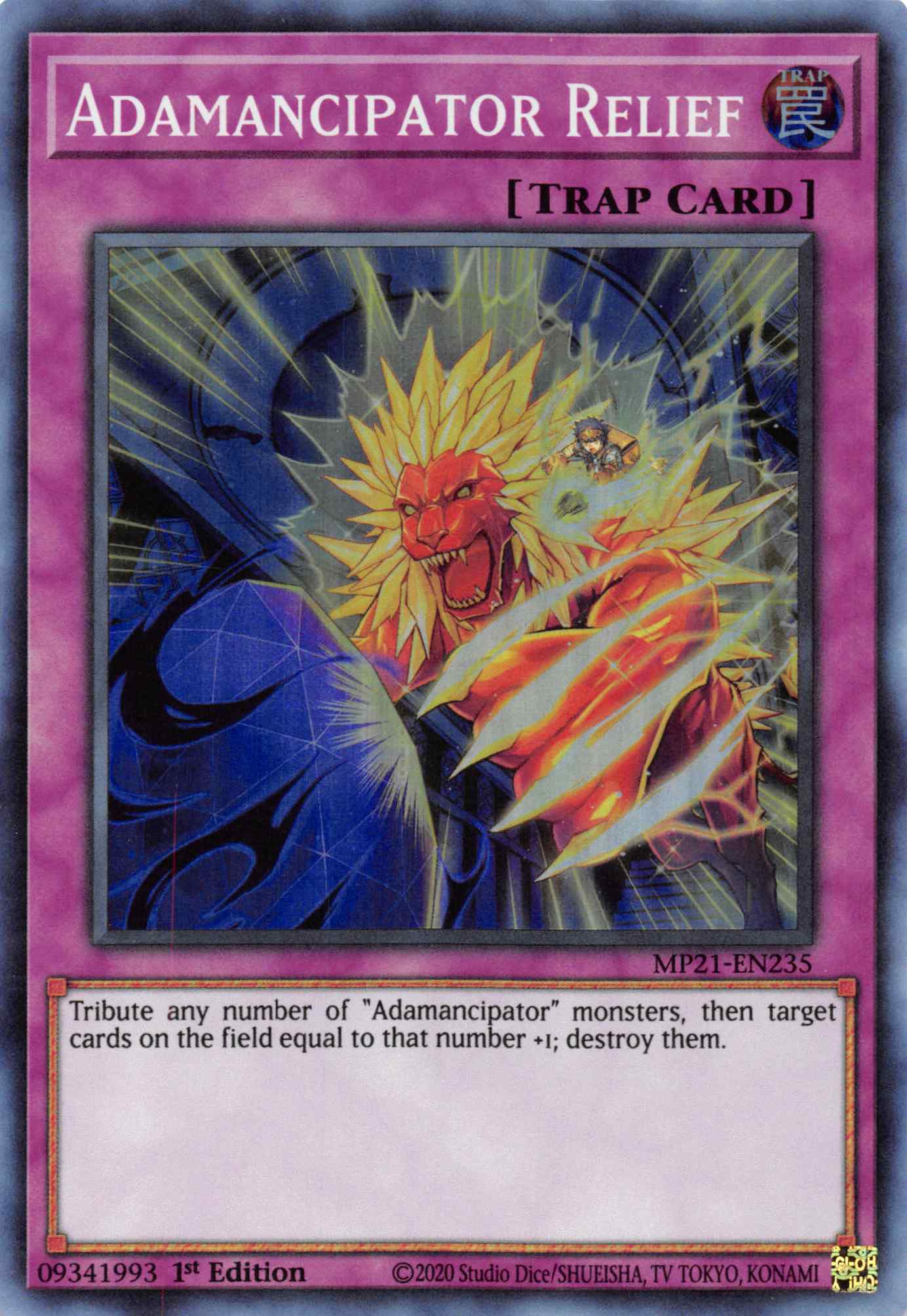 Adamancipator Relief [MP21-EN235] Super Rare | Gaming Infinity