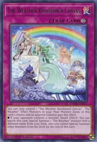The Weather Rainbowed Canvas [Dark Neostorm] [DANE-EN073] | Gaming Infinity