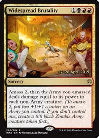 Widespread Brutality [War of the Spark Promos] | Gaming Infinity