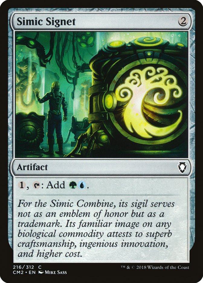 Simic Signet (216/312) [Commander Anthology Volume II] | Gaming Infinity