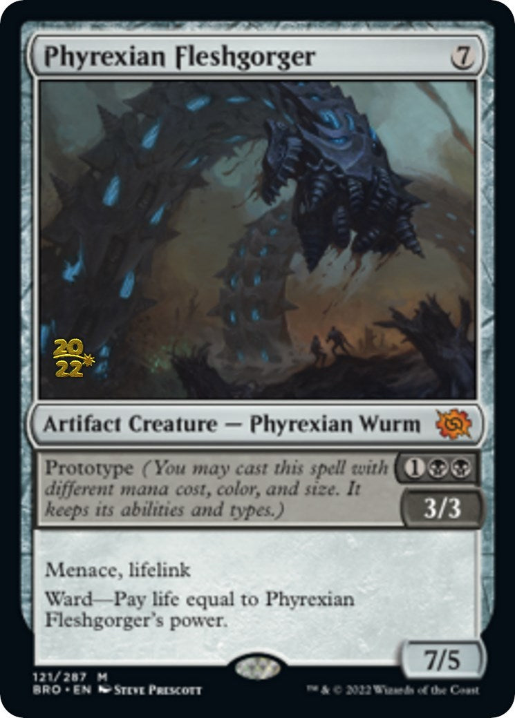 Phyrexian Fleshgorger [The Brothers' War: Prerelease Promos] | Gaming Infinity