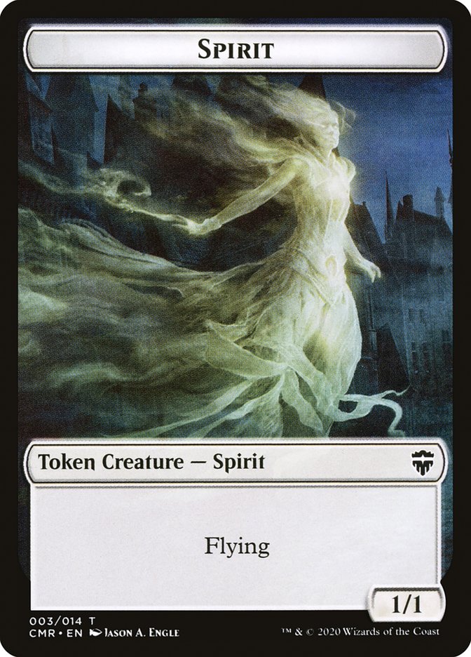 Angel // Spirit Token [Commander Legends Tokens] | Gaming Infinity