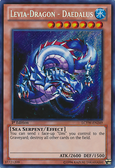 Levia-Dragon - Daedalus [LCYW-EN249] Secret Rare | Gaming Infinity