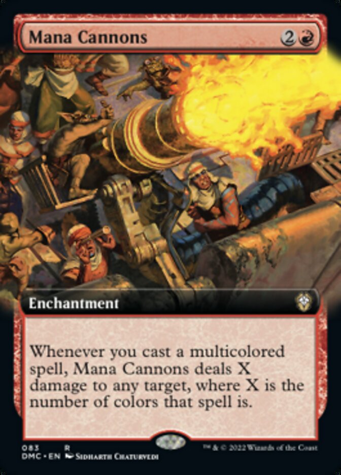 Mana Cannons (Extended Art) [Dominaria United Commander] | Gaming Infinity