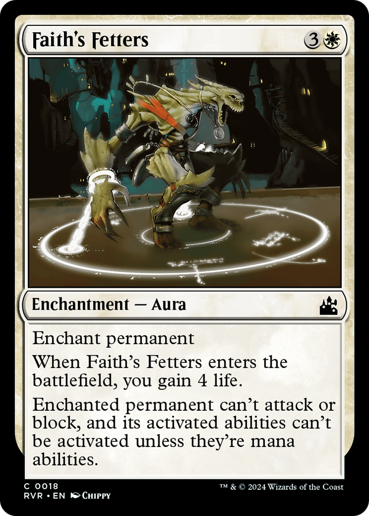 Faith's Fetters [Ravnica Remastered] | Gaming Infinity