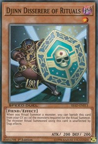 Djinn Disserere of Rituals [Speed Duel: Attack from the Deep] [SBAD-EN013] | Gaming Infinity