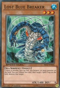 Lost Blue Breaker [Speed Duel: Attack from the Deep] [SBAD-EN026] | Gaming Infinity